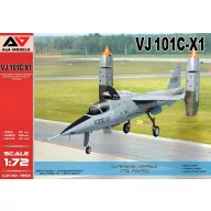   A&A Models VJ 101C-X1 Supersonic-capable VTOL fighter 1:72 (AAM7203)