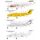A&A Models Beechcraft 350 King Air (4 camo schemes) 1:72 (AAM7226)