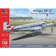 A&A Models Conroy Tri-Turbo-3 (DC-3 Trimotor) 1:72 (AAM7246)
