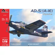   A&A Models A-1E SkyRaider attack aircraft (US NAVY) 1:72 (AAM7253)