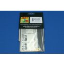 Aber Models Rear fenders for Tiger I, Ausf.E-(Early version) 1:16 (16005)