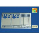 Aber Models Rear fenders for Tiger I, Ausf.E-(Early version) 1:16 (16005)