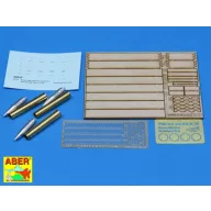   Aber Models 8,8 cm Tiger I high-explosive Ammo with box 1:16 (16014)