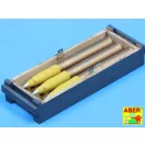 Aber Models 8,8 cm Tiger I high-explosive Ammo with box 1:16 (16014)