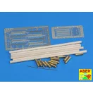 Aber Models Cleaning rods for Tiger I -late 1:16 (16025)