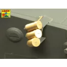 Aber Models Smoke Discharges for German Tanks like, Tiger I, Panther D, Puma, Luchs, Stug IIIG 1:16 (16026)
