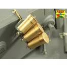 Aber Models Smoke Discharges for German Tanks like, Tiger I, Panther D, Puma, Luchs, Stug IIIG 1:16 (16026)