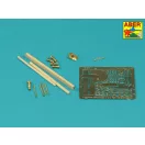 Aber Models Some usefull turned parts to Tiger I for early versions 1:16 (16028)