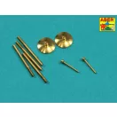Aber Models Some usefull turned parts to Tiger I for early versions 1:16 (16028)