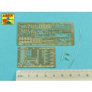 Aber Models Clamps and Brackets for Tow & Track cables used on Tiger I & King Tiger 1:16 (16029)