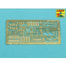 Aber Models Clamps and Brackets for Tow & Track cables used on Tiger I & King Tiger 1:16 (16029)