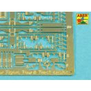 Aber Models Clamps and Brackets for Tow & Track cables used on Tiger I & King Tiger 1:16 (16029)