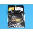 Aber Models Tow cables & track cable with brackets used on Tiger I, King Tiger & Panther 1:16 (16030)
