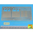 Aber Models Rear fenders for Tiger I Ausf.E-(Late version) 1:16 (16051)