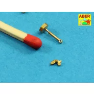   Aber Models Wing nuts with turned bolt x 12 pcs. 1:16 (16105)