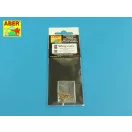 Aber Models Wing nuts with turned bolt x 12 pcs. 1:16 (16105)