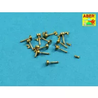   Aber Models Wing nuts with turned bolt x 12 pcs. 1:16 (16105)