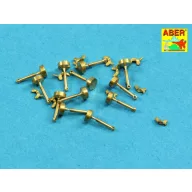   Aber Models Wing nuts with turned bolt x 12 pcs. 1:16 (16105)