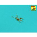 Aber Models Turned Hexagonal bolts (1,34x1,60mm) x 30 pcs. 1:16 (16 113)