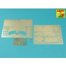 Aber Models Tiger I,E Tunezyjski z 501 Abt.- Zasobnik wierzowy 1:16 (16140)