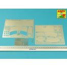 Aber Models Tiger I,E Tunezyjski z 501 Abt.- Zasobnik wierzowy 1:16 (16140)