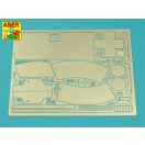 Aber Models Tiger I,E Tunezyjski z 501 Abt.- Zasobnik wierzowy 1:16 (16140)