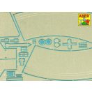 Aber Models Tiger I,E Tunezyjski z 501 Abt.- Zasobnik wierzowy 1:16 (16140)