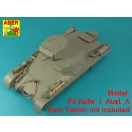 Aber Models Pz.Kpfw. I, Ausf.A/B (Sd.Kfz. 101) Tool & Equipment holders 1:16 (16190)