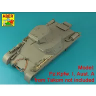   Aber Models Pz.Kpfw. I, Ausf.A/B (Sd.Kfz. 101) Tool & Equipment holders 1:16 (16190)