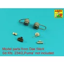 Aber Models German Accessories for Horn, Notek, Front, Tail & Convoy Lights 1:16 (16 202)