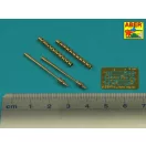 Aber Models Set of 2 barrels for guns MG13 (long) used in German light tank Pz.Kpfw. I, Ausf.A early to 1938 1:16 (16 L-17)