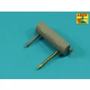 Aber Models Set of 2 barrels for guns MG13 (long) used in German light tank Pz.Kpfw. I, Ausf.A early to 1938 1:16 (16 L-17)