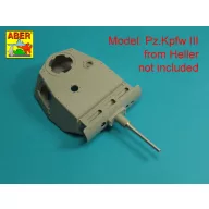   Aber Models German barrel 50mm KwK 38 L/42 forPz.Kpfw.IIIAusf.G,H,J (early) 1:16 (16 L-21)