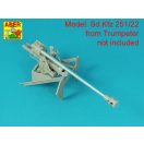 Aber Models Barrel for German 75 mm PaK 40 gun without muzzle brake 1:16 (16 L-29)