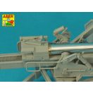 Aber Models Barrel for German 75 mm PaK 40 gun without muzzle brake 1:16 (16 L-29)