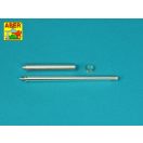 Aber Models Barrel for German 75 mm PaK 40 gun without muzzle brake 1:16 (16 L-29)