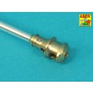 Aber Models Late muzzle brake to barrels in Pz.IVH Stug.IIIG or PaK 40 1:16 (16 L-32)