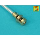 Aber Models Late muzzle brake to barrels in Pz.IVH Stug.IIIG or PaK 40 1:16 (16 L-32)