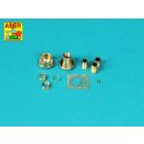 Aber Models Late muzzle brake to barrels in Pz.IVH Stug.IIIG or PaK 40 1:16 (16 L-32)