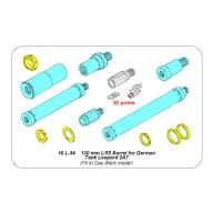   Aber Models 120 mm L/55 Barrel for German Tank Leopard 2A7V 1:16 (16 L-34)