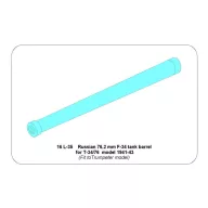   Aber Models Russian 76,2 mm F-34 tank barrel  for T-34/76 model 1941-43 1:16 (16 L-35)