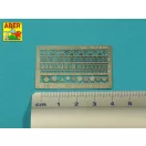 Aber Models Seat belt fasteners 1:24 (24001)