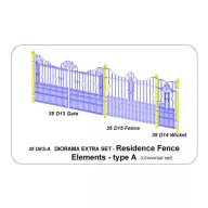   Aber Models Residence Fence Elements - type A 1:35 (35 DES-A)