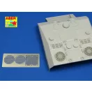 Aber Models Grilles for German Geschützwagen Tiger für17 cm Kanone 1:35 (35G23)
