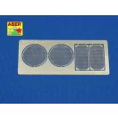 Aber Models Grilles for German Geschützwagen Tiger für17 cm Kanone 1:35 (35G23)