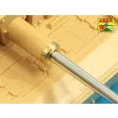 Aber Models German StuK.40 L/48 7,5 cm Barrel with middle muzzle brake for Stug.III, Ausf G middle 1:35 (35 L-059N)