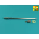 Aber Models 105mm D1504 L/44 barrel with muzzle brake for Sherman M51 1:35 (35 L-120)