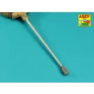 Aber Models 105mm D1504 L/44 barrel with muzzle brake for Sherman M51 1:35 (35 L-120)