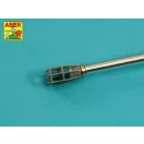 Aber Models 105mm D1504 L/44 barrel with muzzle brake for Sherman M51 1:35 (35 L-120)