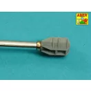 Aber Models 105mm D1504 L/44 barrel with muzzle brake for Sherman M51 1:35 (35 L-120)